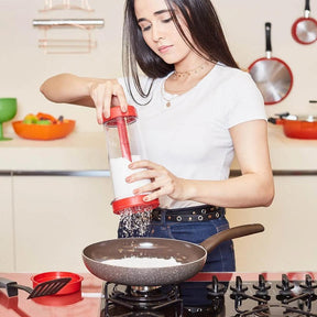 Tapioqueira De Farinha Peneira Armazena Beiju Tapioca Cozinha Utensílio